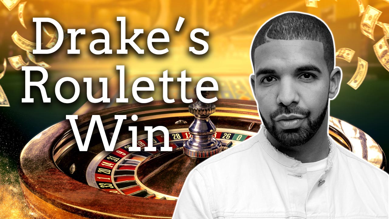 Drake Hits A Massive Win On 1 Spin Of Roulette! #drake #roulette