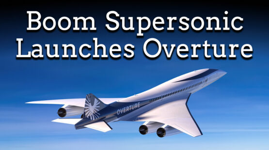 Boom Aviation Unveils Its Latest Supersonic Overture Plane.